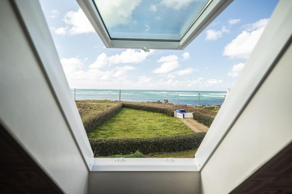 Maison vue océan exceptionnelle Lampaul-Plouarzel Esterno foto