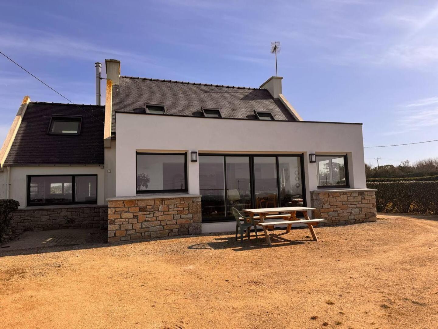 Maison vue océan exceptionnelle Lampaul-Plouarzel Esterno foto